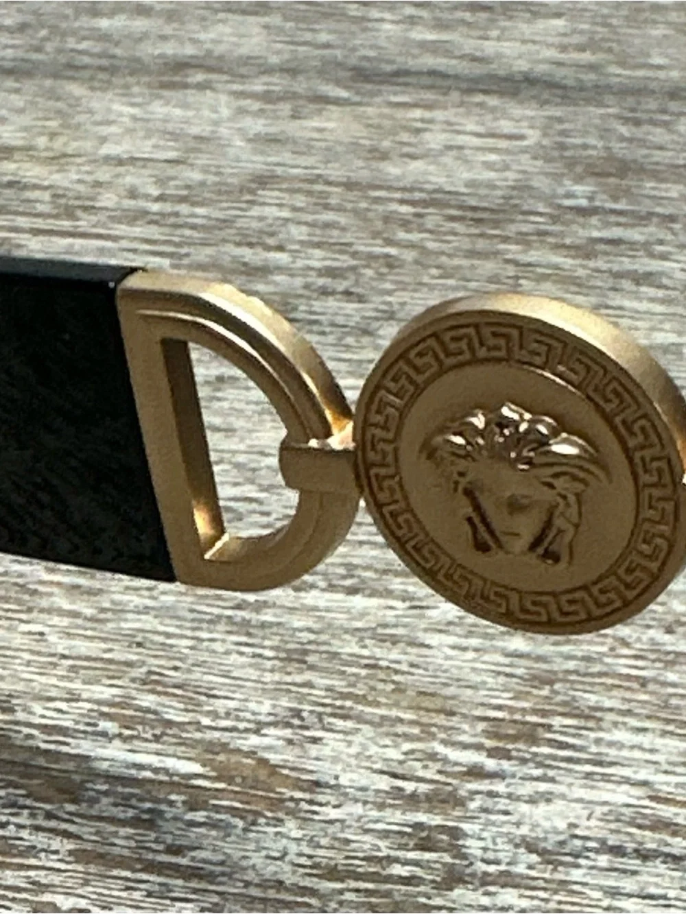 Black Cat-Eye Sunglasses with Gold Accent